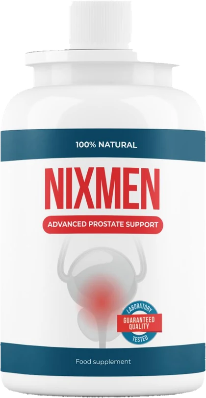 NixMen prostate capsules bottle, 30 capsules